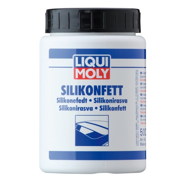 Schmierfett Liqui Moly 2851 Silicon-Fett Transparent Silikonfett Schmierung 500G-image