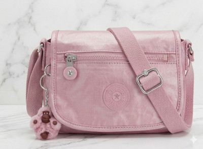 NWT Kipling Sabian U Crossbody Mini Bag - Metallic Lilac or Mermaid | Gift Ready