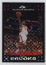 2007-08 Topps Chrome X-Fractor /50 Aaron Brooks #157 e1e