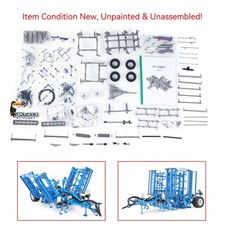 Seedbed Pre-sowing Soil Preparation Machine Kit Plough For Lesu 1:14 Rc Tractor