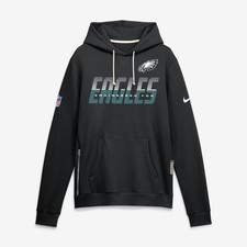 *Brand New* Philadelphia Eagles Nike Top Prospect DriFIT Hoodie - Black Size L
