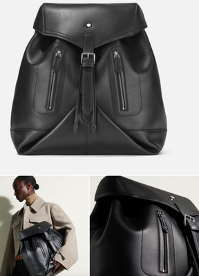 $2130 MSRP - Montblanc model 131210 Soft Backpack