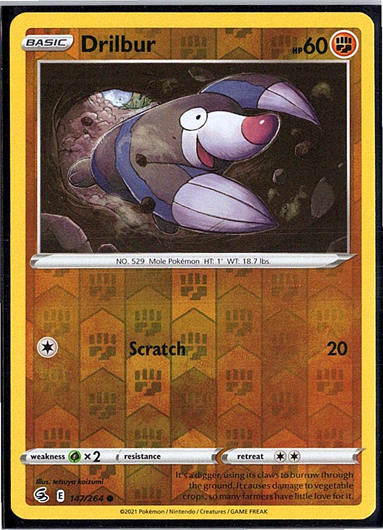 Pokemon TCG Fusion Strike Choose Your Card Singles - Holo / Reverse Holo