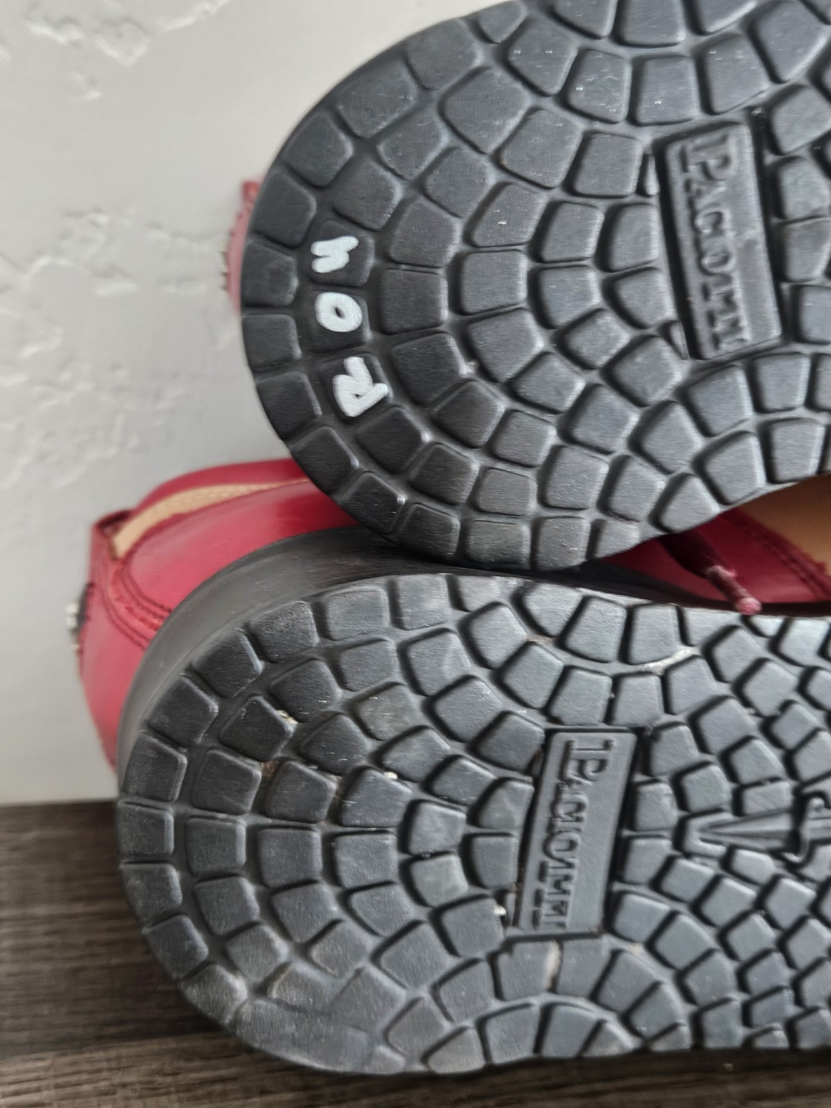 Clean Cesare Paciotti 4US Python Leather Red Lace… - image 16