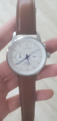 TRIWA Nevil Quartz Men's Watch (NEST112) Leather Strap (Used)