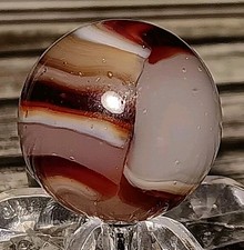 Peltier NLR Bloody Mary Marble. .63" Mint. Stunning Pattern. Htf Type