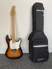 Godin - Session 2016 Vintage Burst HHS con custodia chitarra elettrica tipo Strat