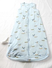 Carter's Baby Boys 2-Way Zip PurelySoft Wearable Blanket AC2 Blue Large 12-18M