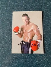 Autogrammkarte     Thomas ULRICH    Boxen     signiert