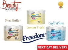 Freedom Inspirations Quilted 3 Ply Scented Toilet Paper - 45 / 90 /135/180 Rolls