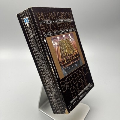 The Difference Engine by William Gibson Scifi Cyberpunk Paperback 4th Bantam PB