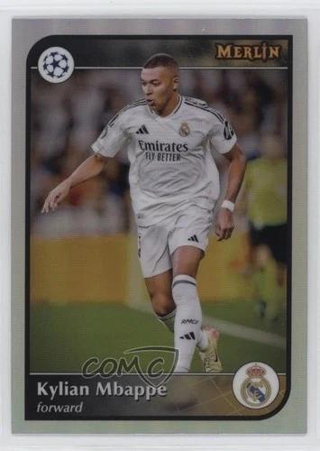Kylian Mbapp 2024 Topps Kylian Mbapp #9 Refractor