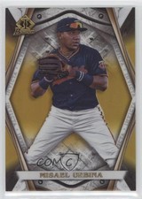 2022 Bowman Chrome Bowman Invicta Gold Refractor 5/50 Misael Urbina #BI-15 0c6
