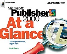 Microsoft Publisher 2000 at a Glance Paperback Inc. Staff Perspec
