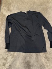 Medline Long Sleeve Black Medical Office Jack...