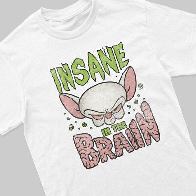 Pinky and the Brain Insane Kult T-Shirt Witzig und kreativ Cartoon Samstag TV
