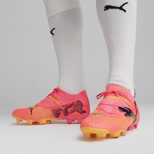 PUMA FUTURE 7 ULTIMATE FG/AG, Sunset Glow-PUMA Black-Sun Stream - Foto 10 di 96