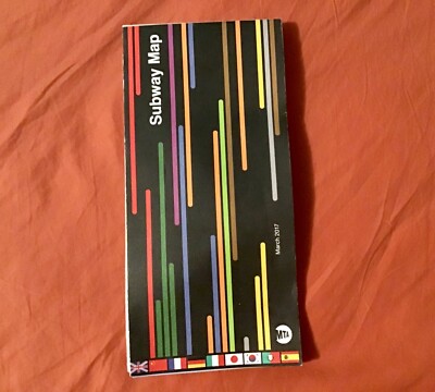 MARCH 2017 NYC Transit SUBWAY MAP MTA FOLDOUT COLOR New 2ND AVE LINE Q Train MET