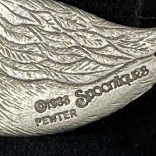 Pewter Duck Pendant Spoontiques 1988 Vintage: Very cool piece - Picture 2 of 6