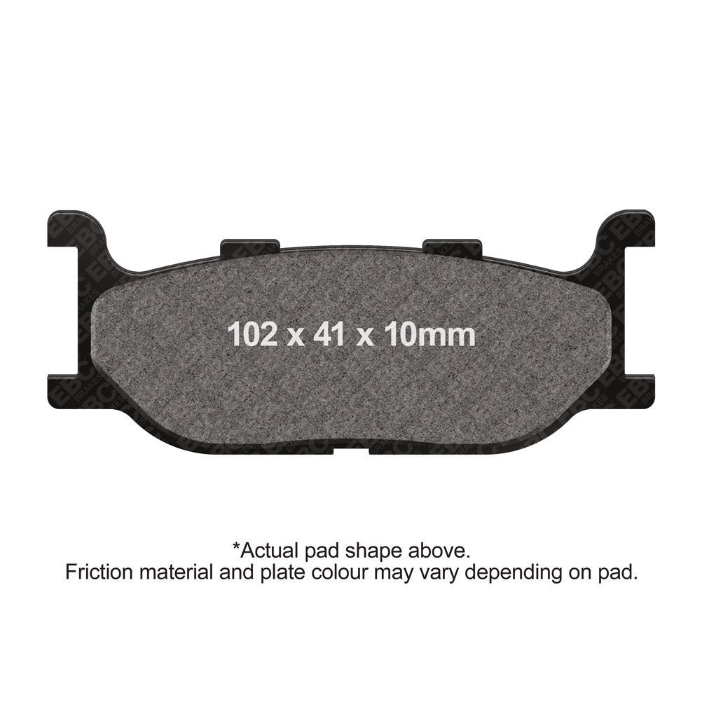 EBC Motorcycle Brake Pads DMX Front Left Yamaha XV 750 Virago 1994 - 1997