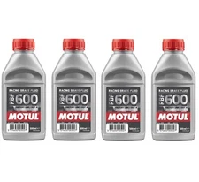 Motul RBF 600 FL - 2L AM - Fully Synthetic DOT 4 Racing Brake Fluid (4 x 0.5L)