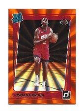 2021-22 Panini Donruss Holo Orange Laser #238 Rated Rookie Usman Garuba RC Card