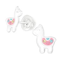 1 Paar Ohrringe Ohrstecker 925 Sterling Silber Alpaka Mit Kristallen