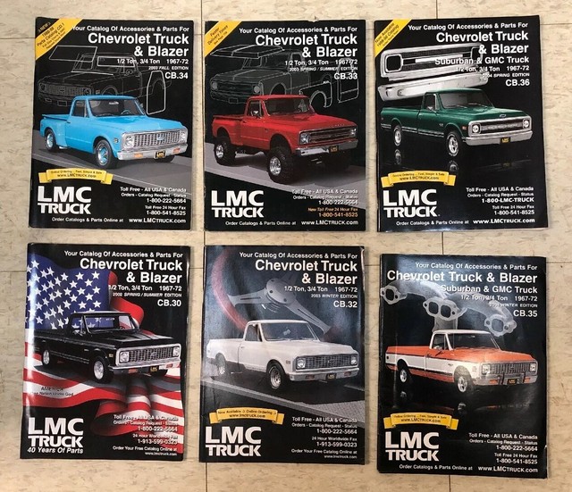 6 LMC TRUCK CATALOG 20022004 for CHEVROLET Truck & Blazer From 1967