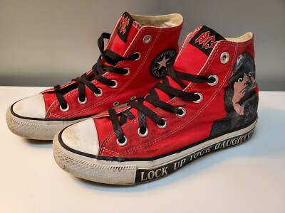 Converse Chuck Taylor All Star AC/DC Lock Up Your Daughters Hi-Top