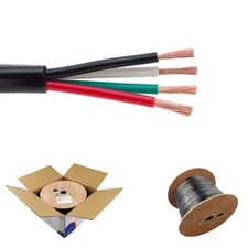16/4 500ft Outdoor Speaker Wire Copper Clad Aluminum Stranded Bulk Audio Cable |