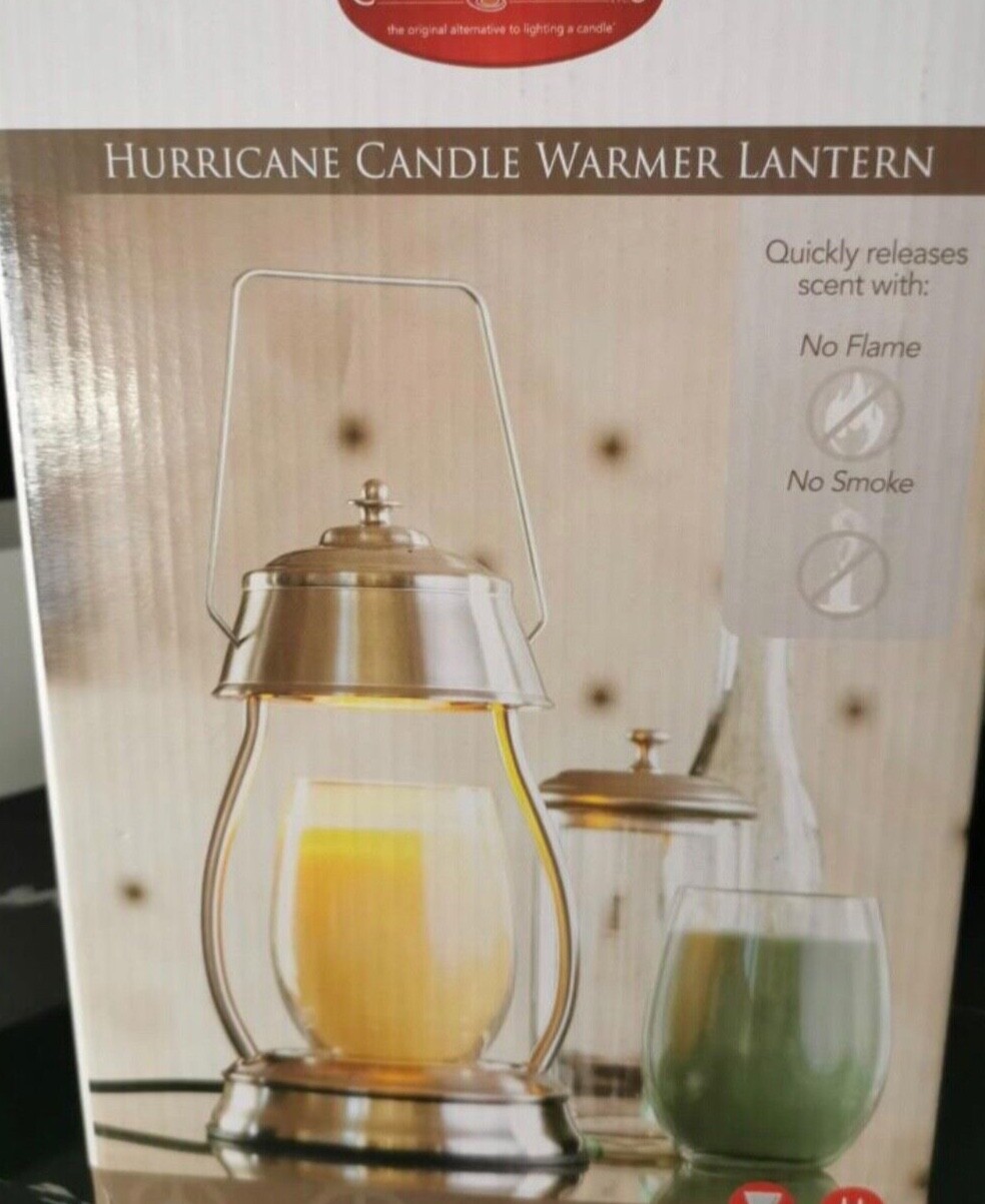Hurricane Candle Warmer Lantern Wax Burner Flameless UK Plug paid £46