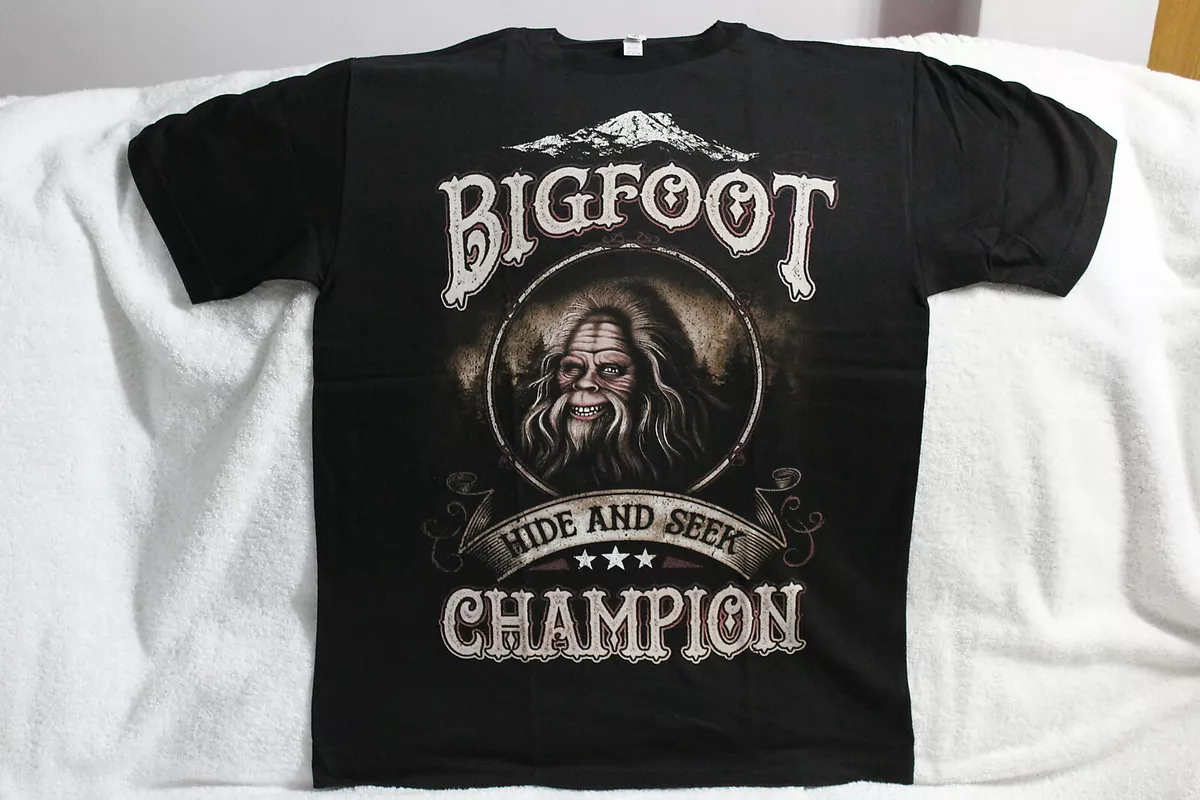 Sasquatch hide sale and seek shirt