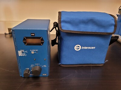 Interscan Portable Gas Analyzer Monitor Formaldehyde HCHO, 1999ppb w ...
