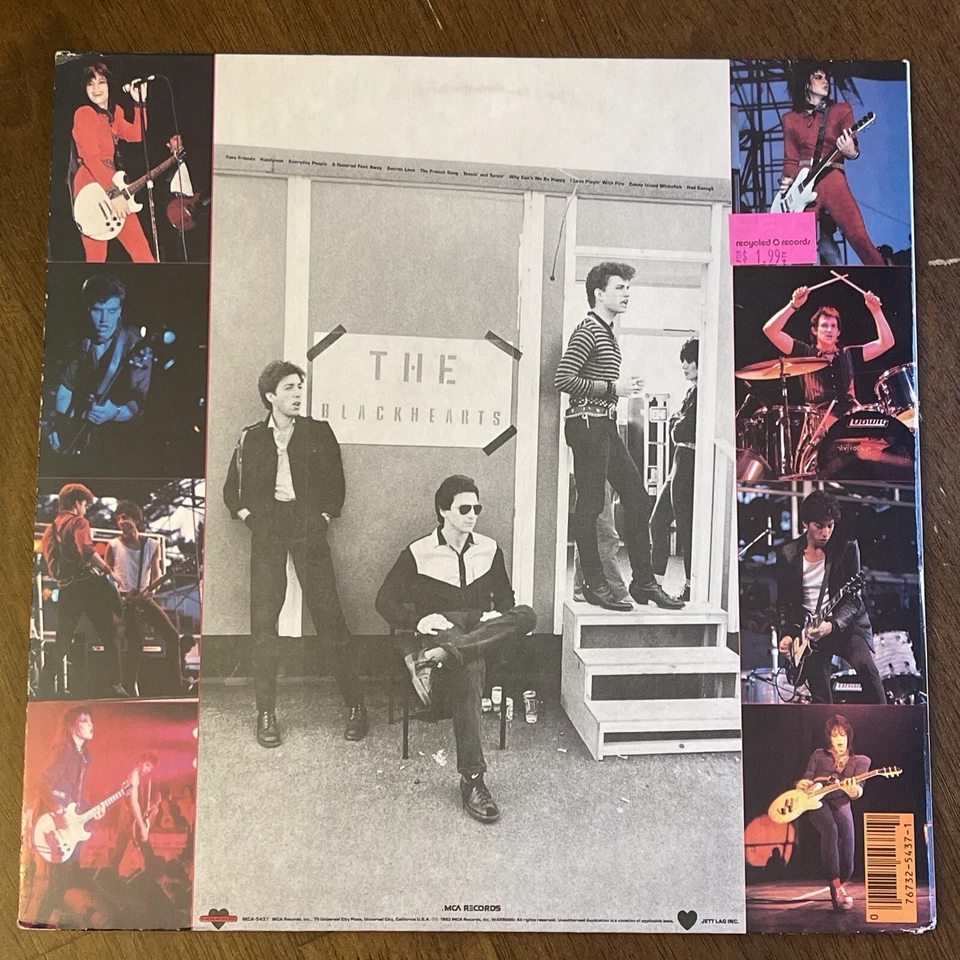 Joan Jett and The Blackhearts - Album LP MCA-5437 1983 Pressing Gatefold VG — 第 2/4 张图片