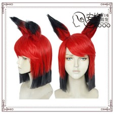 Hazbin Hotel Alastor Cosplay Wig Short party hair Synthetic Costume Wigs