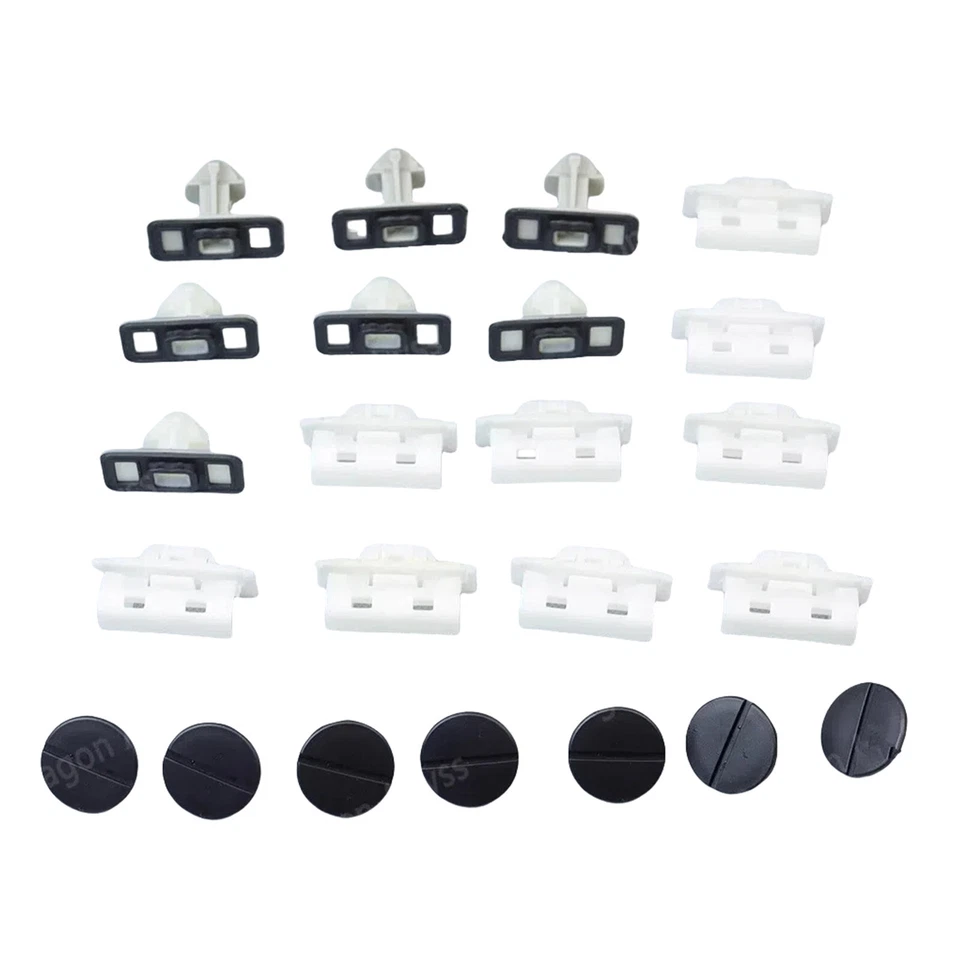 OE Side Skirt Attachment Parts Clips Repair Set for Audi A6 Allroad C7 2012-2015 - Image 2 of 4