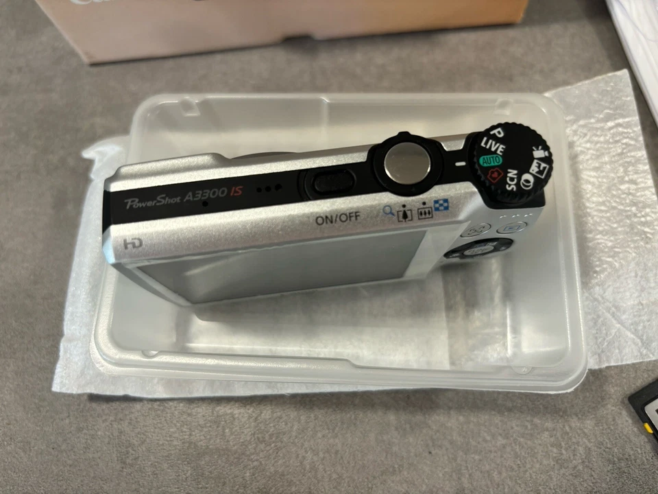 Canon Powershot A3300 IS nie ausgepackt! New Old Stock! Getestet! Wie neu! - Bild 4 von 4