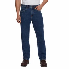 G.H. Bass Men’s Wrencher Stretch Jean Flex Waistband Relaxed Fit (Terrain Pant)