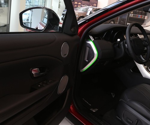 2PCS Dasdboard Side Decoration Trim For Land Rover Range Rover Evoque 2012-2016 - 第 2/5 張圖片