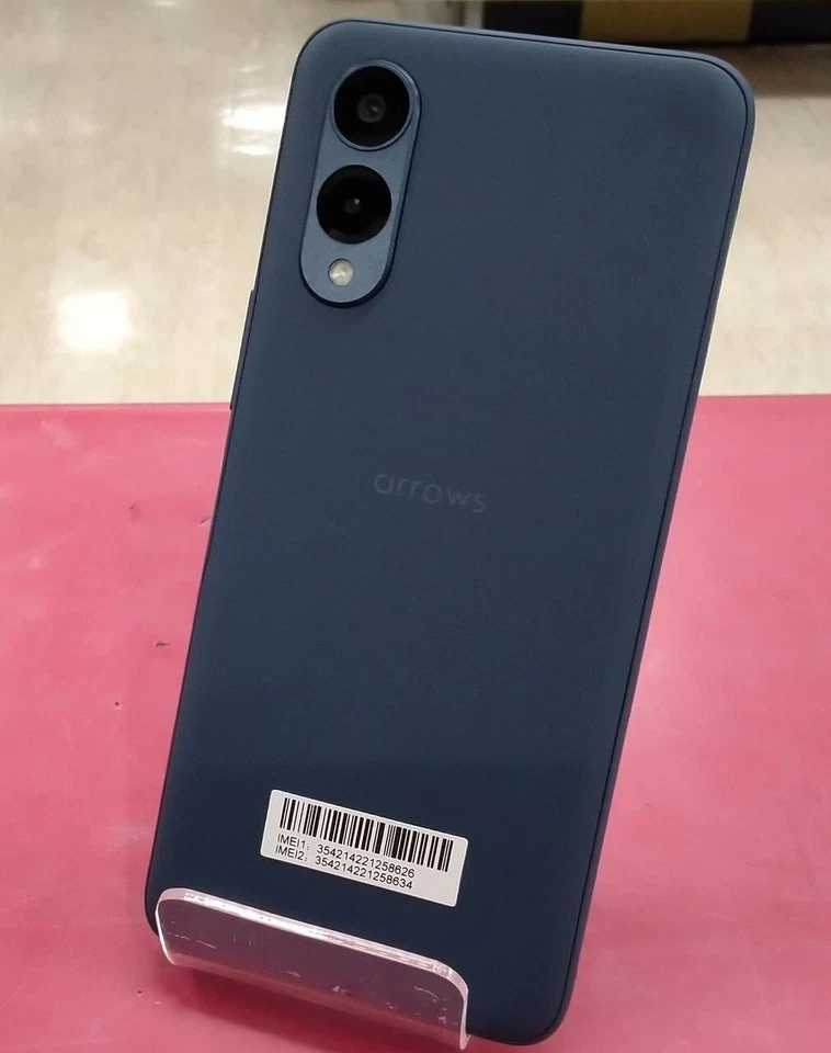 FUJITSU Model: F-52E Smartphone Navy/Gray Popular model Body only - Image 2 of 4