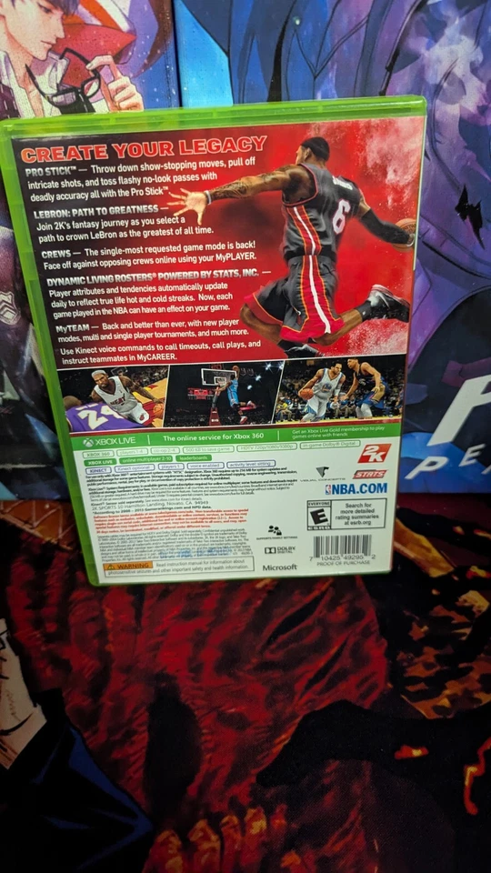 Nba 2K14 - Microsoft Xbox 360 Complete CIB With Manual Tested Working - Image 3 of 4
