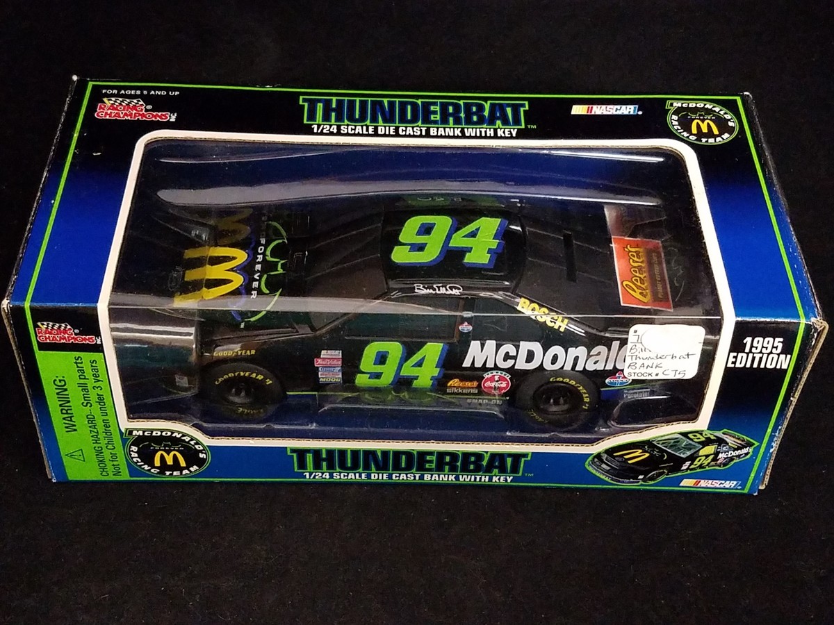1995 Racing Champions 1:24 #94 Bill Elliott/McDonalds Thunderbat
