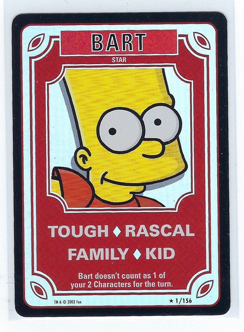 2003 THE SIMPSONS Trading Card Game TCG WOTC * YOUR CHOICE