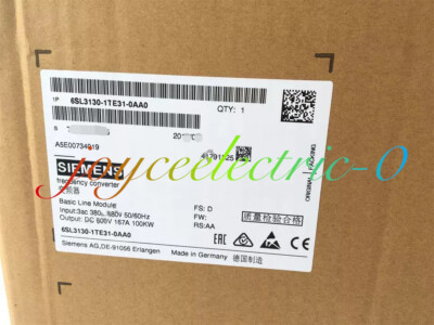 Brand New SIEMENS 6SL3130-1TE31-0AA0 S120 BASIC LINE MODULE Expedited Shipping