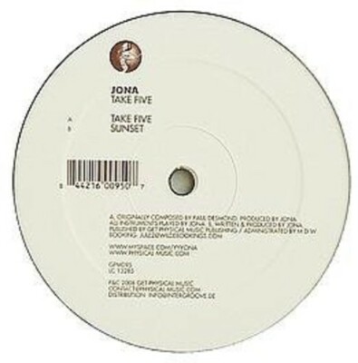 JONA - TAKE FIVE NEW VINYL RECORD