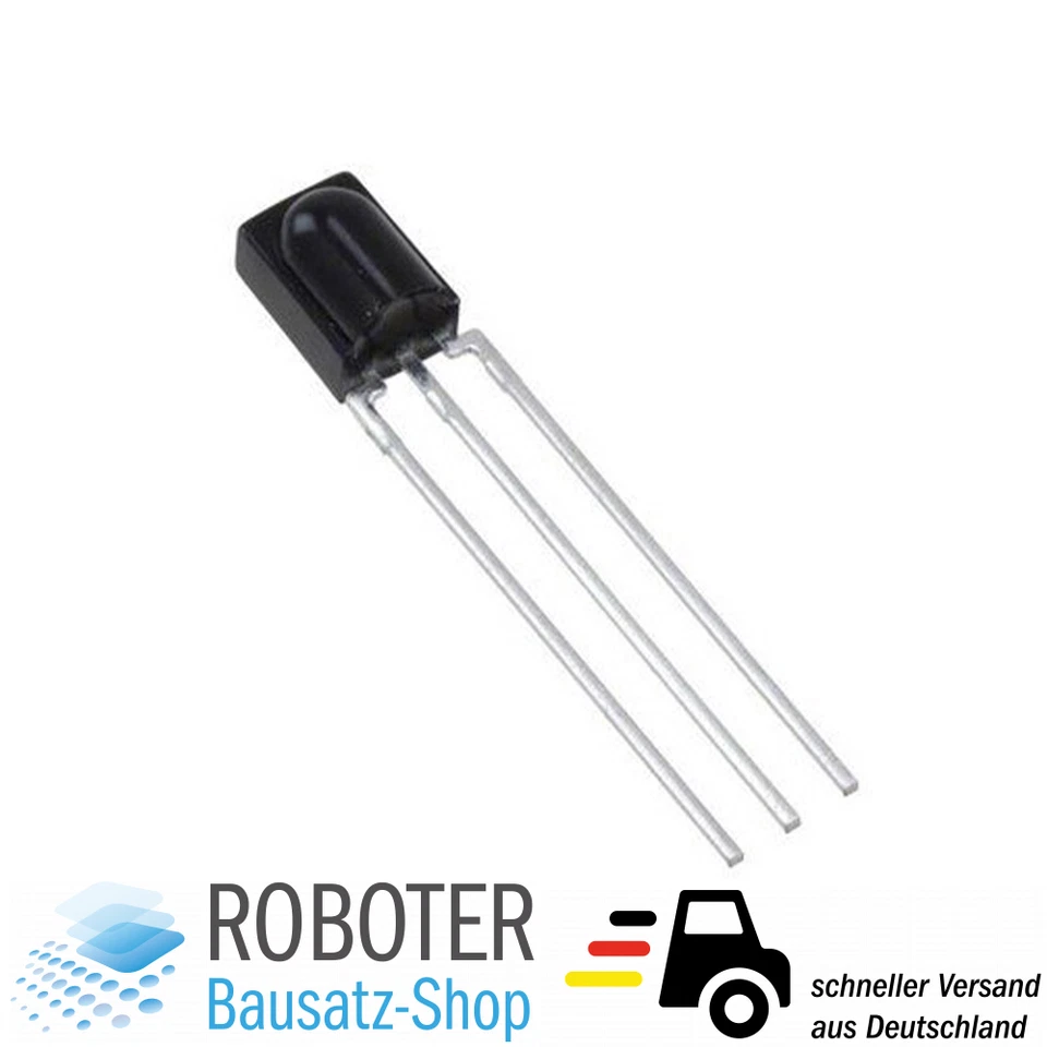 MAKERMIND IR Empfänger TSOP4838 38kHz Remote Receiver für Arduino Raspberry Pi Atmel AVR