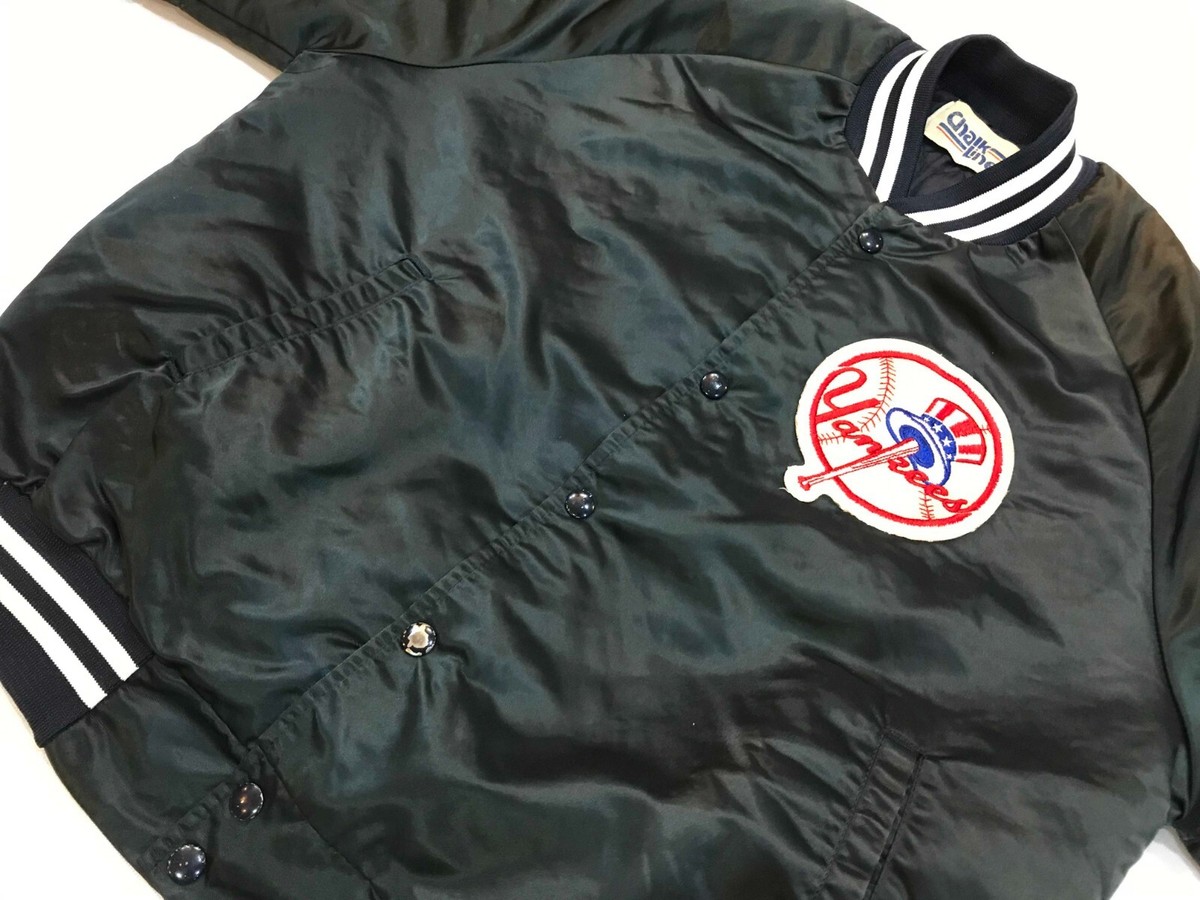 Vintage Chalk Line MLB New York Yankees Bomber Satin Jacket