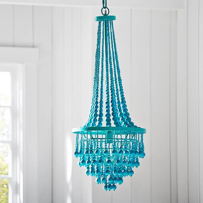 Pottery barn beaded light deals