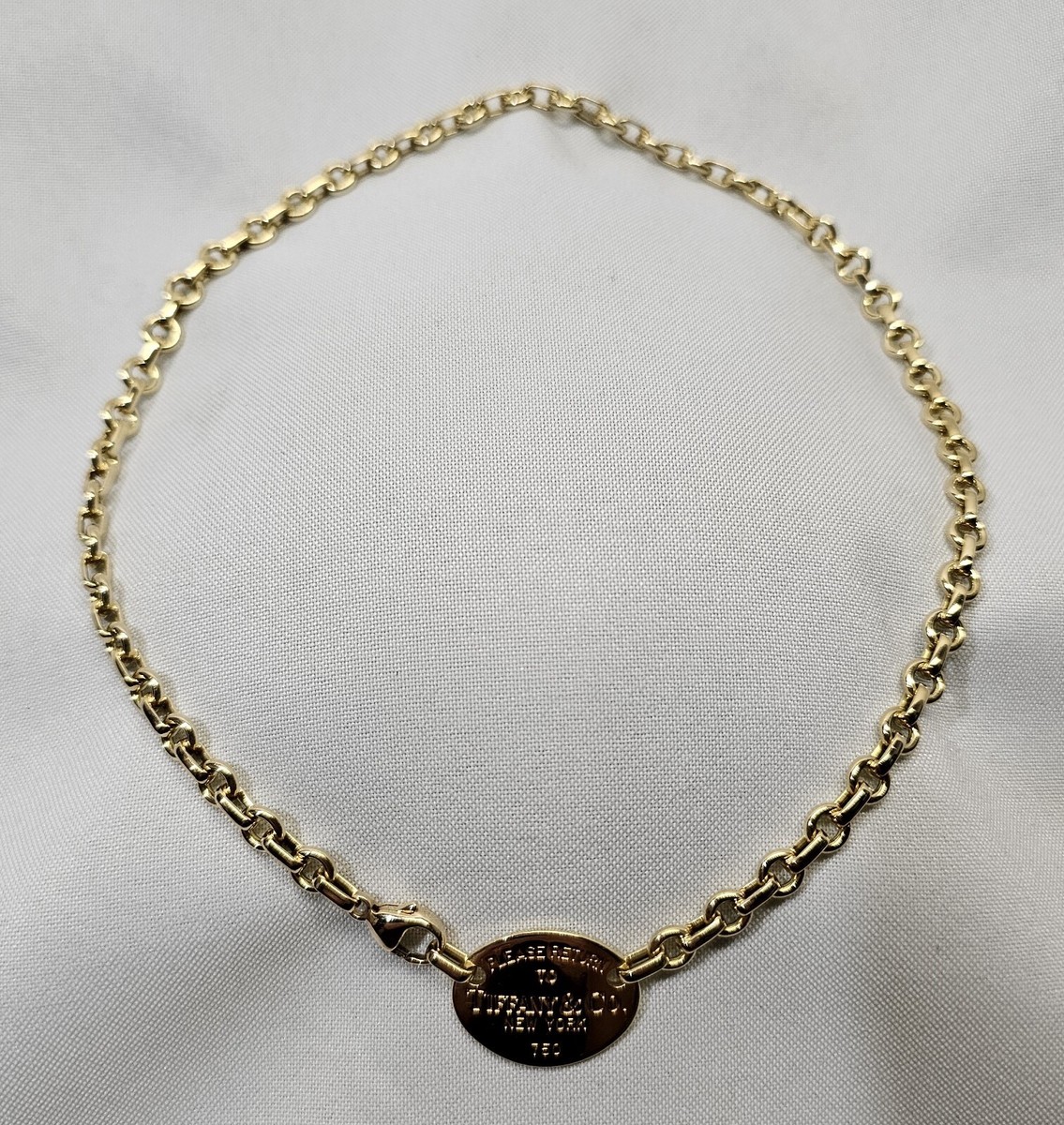 アクセサリー TIFFANY & Co. Return to oval necklace Tiffany & Co. Sterling Silver 