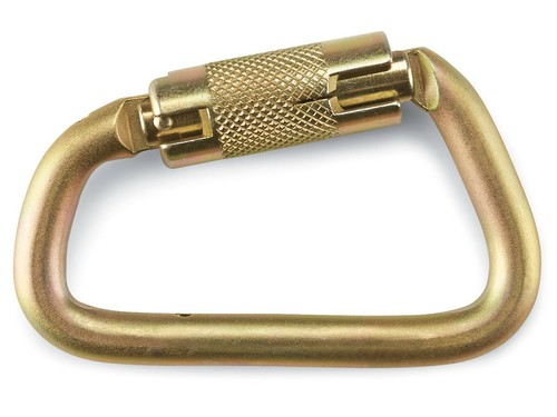 Miller Steel Twist-Lock Carabiner, 17D-1 - Free Shipping - Picture 2 of 3